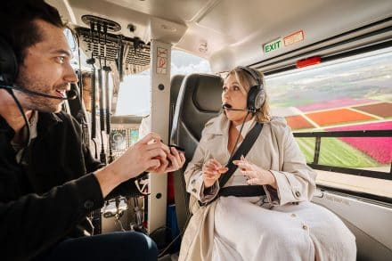 arielle frioza photographer tulip fields proposal engagement 2025 2